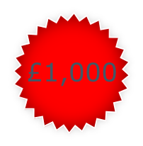 £1,000